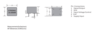 Oscillateur à cristal StrongFirst <span class=keywords><strong>OLH</strong></span> 25,4x25,4 mm DIP 10 MHz 5 V 0,1 ppm OCXO avec sortie CMOS -10~+55°C Température de fonctionnement - Product Image 2