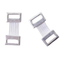 Clips de fixation en aluminium pour bandages élastiques médicaux, prix d'usine, attaches métalliques pour la fixation des bandages, clips de remplacement réutilisables