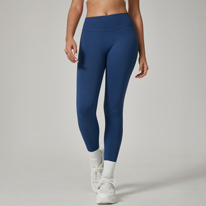 DFY Cintura alta Sin costuras Transpirable Pantalones de Yoga de longitud completa <span class=keywords><strong>Cameltoe</strong></span> Peach Butt Lift Estilo sólido <span class=keywords><strong>Leggings</strong></span> de talla grande - Product Image 5