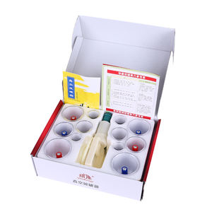 12 ventouses pour un <span class=keywords><strong>massage</strong></span> corporel efficace et le soulagement de la douleur, ensemble de ventouses de thérapie traditionnelle chinoise professionnelles - Product Image 6