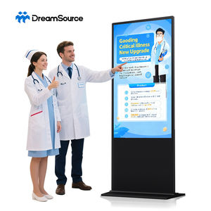 Portable Digital Signage Kiosk with Wifi Smart Screen Touch Floor Standing Display for Business - Product Image 1