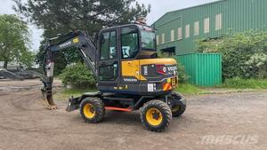 מחיר זול 6 טון משומש גדול volvo wo 60e מחפר מכונה סוידן מקורי עפר שימוש volvo ec290 מחפר למכירה - Product Image 4