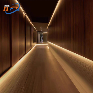 Plinthes de sol modernes du fabricant 8cm hauteur 1mm épaisseur garniture en alliage d'aluminium <span class=keywords><strong>plateau</strong></span> de lampe plinthe pour hôtel Villa - Product Image 2