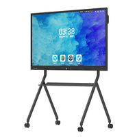 85 İnç 4K IPS Android 14 İnteraktif Düz Panel Dokunmatik Ekran Beyaz Tahta, İç Mekan İş Konferansları ve Eğitim Asansör Kullanımı için