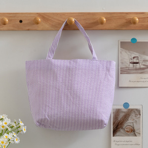 Bolso Tote a Rayas Má<span class=keywords><strong>s</strong></span> Vendido Transfronterizo para Mujer, Bolso de Hombro de Gran Capacidad, Bolso de Mano Estilo Casual Vintage Verano 2026 - Product Image 6