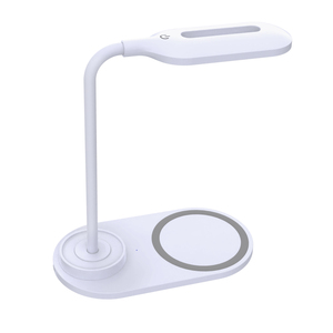 Phòng ngủ văn phòng Bàn Cạnh Giường ngủ bàn <span class=keywords><strong>LED</strong></span> nghiên cứu ánh sáng ban đêm đèn điện thoại di động thông minh sạc không dây - Product Image 2