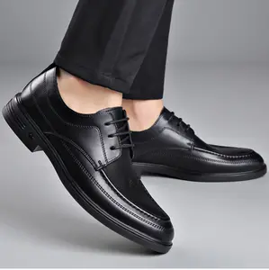 Sepatu formal pria kulit sapi terbaru 2024, sepatu biru pria untuk bekerja di kantor cantik sepatu resmi untuk pria