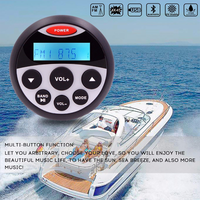 Radio Bluetooth Stereo Audio Tahan Air ISURE MARINE, Radio Kapal FM AM Meter Stereo Receiver Sistem Audio RV UTV Yacht