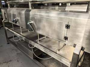 نفق انكماش بالبخار قابل للتكيف مع أنواع متعددة من الزجاجات لخط إنتاج الأغذية المعبأة في أكواب - Product Image 4