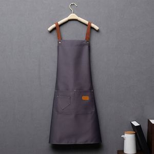 Canvas Kitchen and Oil Proof Adjustable Waiter Custom Waterproof <b>Tool</b> Washable <b>Carpenter</b> Barista Apron - Product Image 5
