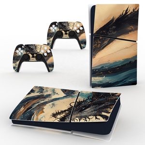 สำหรับ PS5 Slim รุ่นดิจิทัล ชุดสติกเกอร์ตกแต่ง - ชุดหุ้มตัวเครื่องและจอยคอนโทรลเลอร์ - Product Image 6