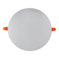Panel de Luz LED Regulable de 18/24/36W, Lámpara Empotrada Delgada con Forma de Panal de Abeja, Marco de Aluminio sin Marco para Sala de Estar, Tamaño del Orificio Ajustable