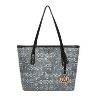 Bolso Tote de PU de Gran Capacidad para Mujer, Diseño Personalizado, Moderno, Portátil, para Exteriores, Combinable con Todo, de un Solo Hombro, 2025