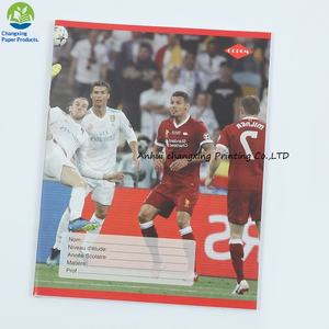 Cuaderno de regalo de exportación de productos de papel Changxing para práctica de fútbol, texto en francés, equitación, para niños - Product Image 2