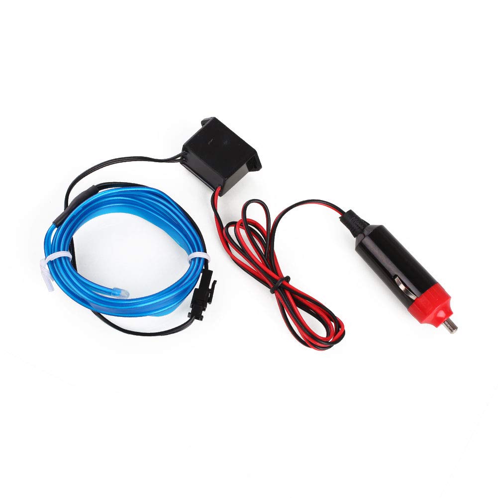 Неоновый свет EL провода 8 видов цветов Светодиодная лента для автомобиля Танцевальная вечеринка украшения освещения