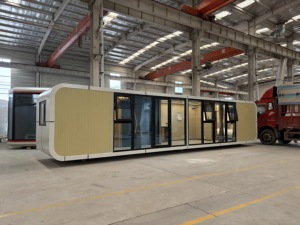 Container Abitativo di Lusso Prefabbricato Modulare da 20ft 40ft, Mini Casa Capsula, Cabina Ufficio Tipo Apple - Product Image 1