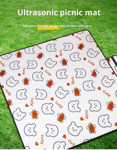 Nouveau Tapis de Pique-Nique Ultrasonique Imperméable et Antidérapant en Polyester 2026 pour Camping, Extérieur et Plage - Product Image 5