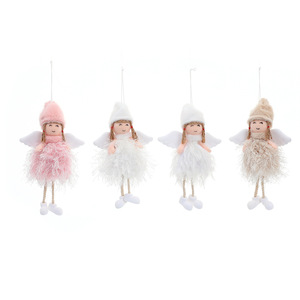 New cross-border angel doll <b>Christmas</b> tree ornament, decoration, plush toy for home and <b>window</b> <b>display</b>. - Product Image 5