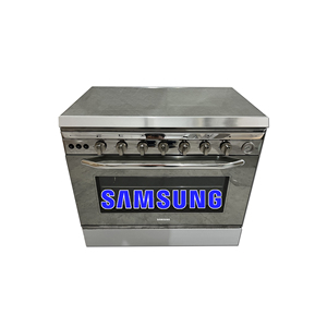 เตาแก๊ส 6 หัวเตา ยี่ห้อซัมซุง พร้อมเตาอบสแตนเลสขนาด 80 ลิตร แบบรวมในตัว - Product Image 1