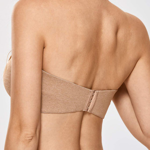 Copa moldeada sin costuras Push up vestido de novia sin tirantes pecho <span class=keywords><strong>grande</strong></span> más <span class=keywords><strong>sujetador</strong></span> de gran tamaño antideslizante fino Sexy <span class=keywords><strong>sujetador</strong></span> <span class=keywords><strong>Invisible</strong></span> - Product Image 2