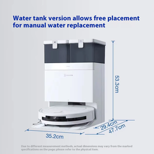 หุ่นยนต์กวาดบ้าน Ecovacs T50 PRO แบบ USB พร้อมระบบทำความสะอาดอัตโนมัติอัจฉริยะ  รวมฟังก์ชั่นล้างและดูดฝุ่น เหมาะสำหรับใช้ในบ้านและโรงแรม - Product Image 3