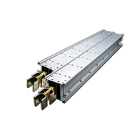 Goulotte de busbar industrielle Powmr IP66 à faible tension, densité 180 min, résistante au feu, 1600A-4000A, avec coque en alliage d'aluminium