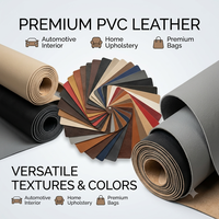 Tissu en similicuir PVC écologique extensible et imperméable pour sièges de voiture, canapés, sacs, revêtements intérieurs et ceintures décoratives