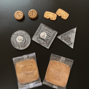 Wholesale Acrylic Food Grade Biscuit <strong>Cookie</strong> Embossed <strong>Stamp</strong> Acrylic Handle Christmas <strong>Cookie</strong> <strong>Stamp</strong> - Product Image 5