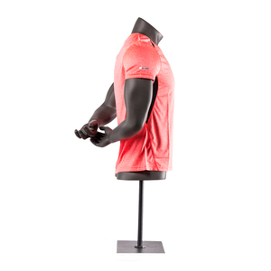Maniquí de torso masculino de <span class=keywords><strong>medio</strong></span> <span class=keywords><strong>cuerpo</strong></span> con brazos traseros para exhibición deportiva - Product Image 3