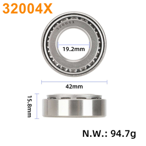 Roulement à rouleaux coniques 30201 30202 32004 32904 32906 329/28 pour trottinette électrique Kugoo M4 M4 Pro - Product Image 6