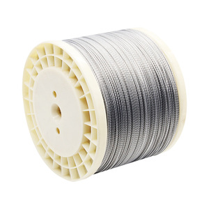 ผู้ผลิตเชือกลวดสเตนเลสคาร์บอนเคลือบสังกะสี6*19W + FC - Product Image 4