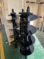 Tarière hydraulique usinée avec précision pour excavatrice, mini-chargeuse et machine de forage de terre