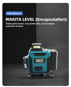 <span class=keywords><strong>Nivel</strong></span> Láser Verde 4D de 16 Líneas, 360°, Directo de Fábrica °   <span class=keywords><strong>Nivel</strong></span> Láser de Línea Autonivelante de Aleación de Aluminio con <span class=keywords><strong>Alcance</strong></span> de <span class=keywords><strong>100</strong></span> m - Product Image 4