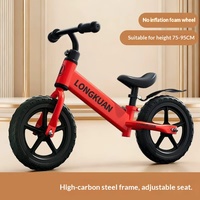 Vélo d'équilibre pour enfants, à deux roues, pneus de 10 pouces, en nylon et acier, trottinette, vélo à roulettes, jouet pour tout-petits de 1 à 6 ans