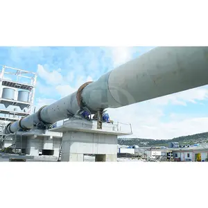 New Design Ceramic Sand Sanitary Ware Cement Production Line Tunnel Rotary Kiln