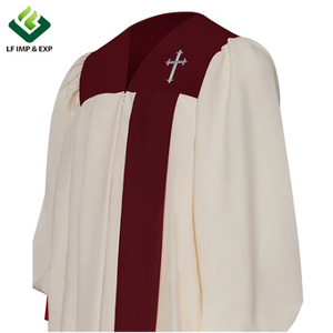 Túnicas de Coro Blancas de Alta Calidad con Cruz para Iglesia Harmony, Personalizadas - Product Image 4