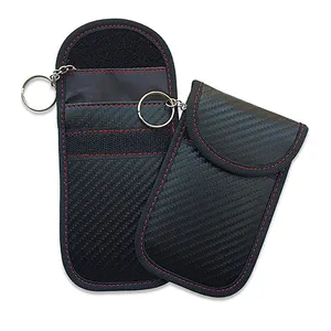 防盗RFID阻塞RFID钥匙卡保护套汽车钥匙汽车钥匙袋