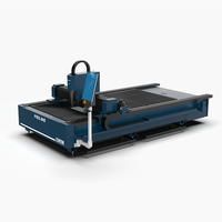 Machine de découpe laser à fibre unique 3015 de haute qualité FLK3015 3kW CNC à vendre