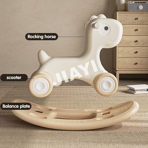 Jouets à chevaucher pour enfants de haute qualité 3 en 1, cheval à bascule écologique pour bébé, cheval à bascule en plastique unisexe pour enfants - Product Image 4