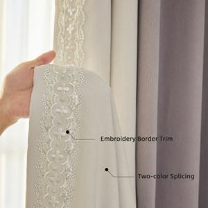 Rideaux Pour Salon Cortinas <span class=keywords><strong>Para</strong></span> Sala ricami <span class=keywords><strong>tende</strong></span> da finestra casa <span class=keywords><strong>tende</strong></span> oscuranti per camera da letto casa il soggiorno di lusso - Product Image 2