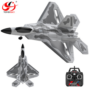 CQZNRC F22 <span class=keywords><strong>Raptor</strong></span> <span class=keywords><strong>Avion</strong></span> de Chasse Multifonctionnel Professionnel à Moteur Brushless 2.4G 4CH Grand <span class=keywords><strong>Avion</strong></span> Télécommandé Jouet - Product Image 1