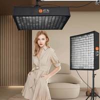 Lampe vidéo LED enroulable 150W avec télécommande, panneau photographique portable et pliable pour studio et diffusion en direct