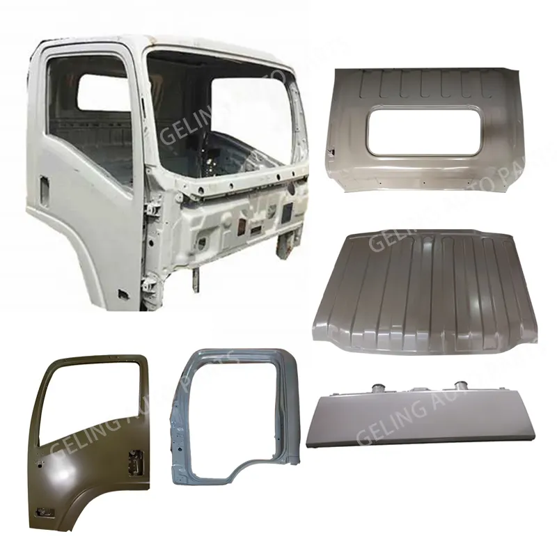 Geling aftermarket xe tải kim loại Bộ Phận Cơ Thể cửa thép Bảng điều chỉnh Khung phía sau Fender cabin Shell cho ISUZU 700P ELF npr nqr cabin