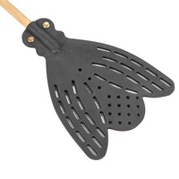 Logo personnalisé pour l'extérieur Mosquito Zapper Petite tapette à mouches en cuir véritable pour promotion