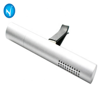 Diffuseur d'air frais pour voiture en alliage d'aluminium de marque LW, fourre-tout à quatre compartiments pour huiles essentielles d'aromathérapie, modèle 85 mm, fourni par l'usine