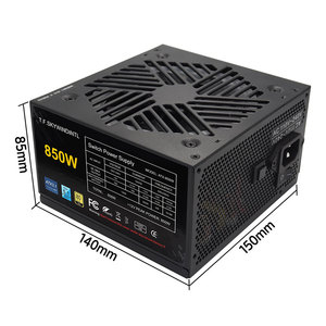 พาวเวอร์ซัพพลาย RGB 850W ประสิทธิภาพสูง PCIE-5.1 24 พิน แบบโมดูลาร์เต็มรูปแบบ สำหรับเดสก์ท็อปเกมมิ่ง ATX พร้อมไฟ RGB ในตัว เพิ่มความสดใสให้กับการใช้งาน - Product Image 2
