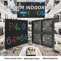 Bule Star P4 Indoor Vollfarb-SMD 2121 4mm LED-Anzeigepanel 64x64 HDR 4500 Nits 3840Hz 5000:1 Kontrast 160° 120% SRGB 1 Jahr Garantie