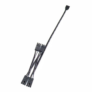 Angitu 1007 24AWG Fan ARGB 5V 3Pin LED Stripe Adapter HD/LL120 <span class=keywords><strong>140</strong></span> <span class=keywords><strong>QL</strong></span> ARGB a 1x2x3x4x Fan LED Cable-30cm - Product Image 6