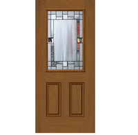 Porte en verre isolante moderne avec insert en verre teinté, finition personnalisée en zinc, cuivre et nickel, pour entrée de villa, salon ou usage extérieur