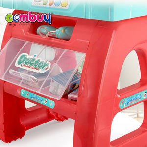 Piccolo clinica da tavolo luce elettrica del suono di plastica per bambini giocattolo <span class=keywords><strong>kit</strong></span> medico - Product Image 5